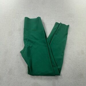 Fanka Body Sculpt Leggings Womens Small Green Compression Yoga High Rise